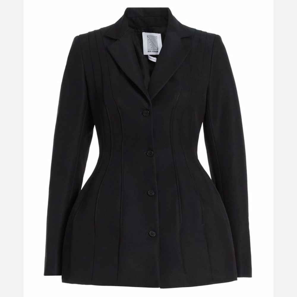 Rosie Assoulin Fennel Peplum Blazer